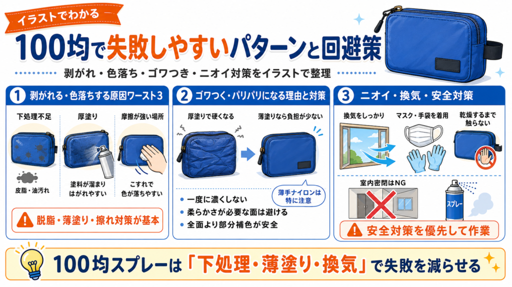 ナイロン 染める 100均