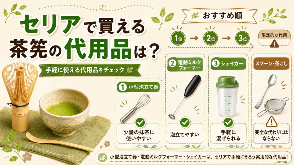 茶筅 100均 セリア