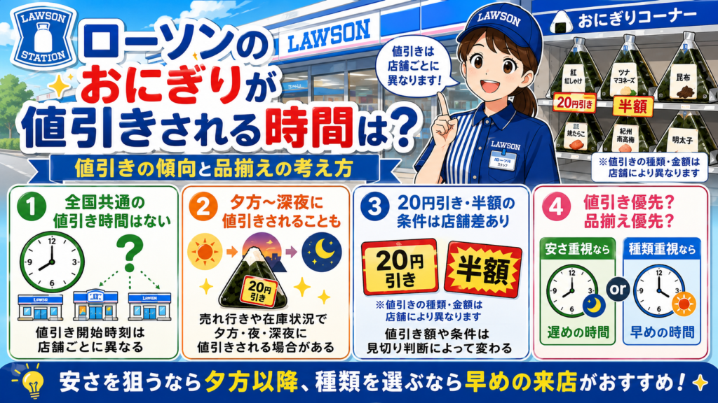 ローソン おにぎり 入荷時間