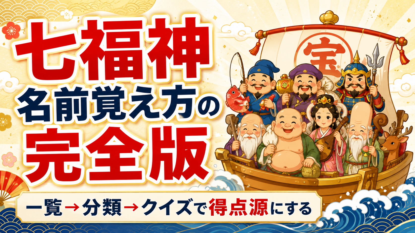 七福神名前覚え方