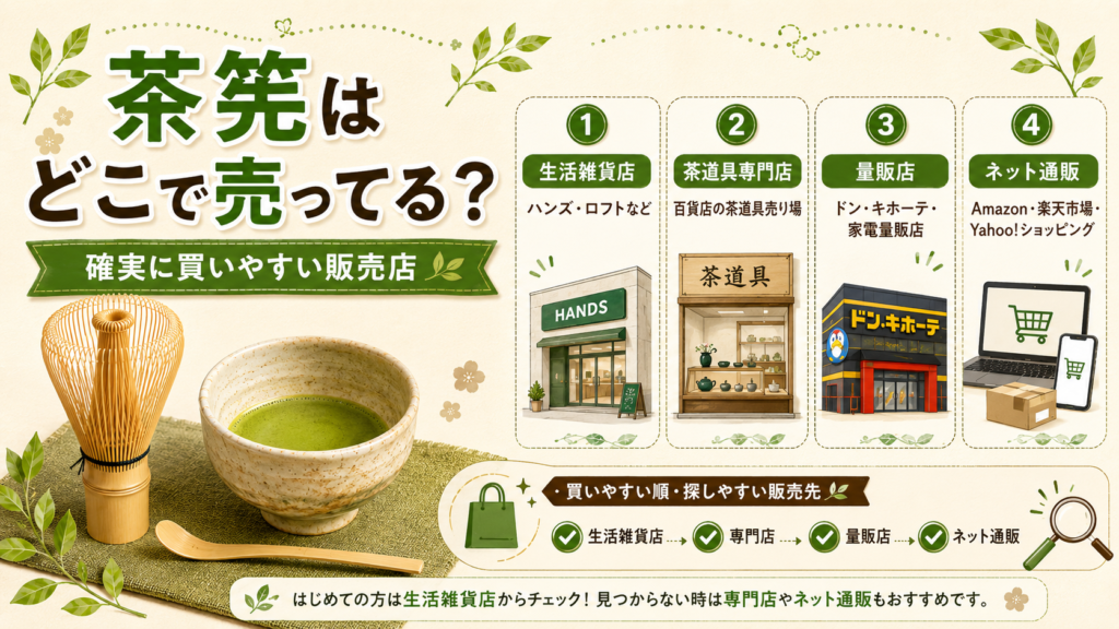 茶筅 100均 セリア